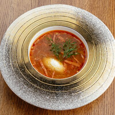 Наваристая мясная солянка в Витебский трактир по цене 18 р.