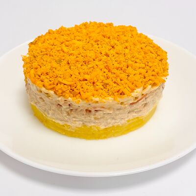 Салат Мимоза в Привет, Десерт! по цене 405 ₽