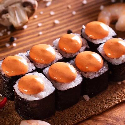 Ролл спайси с угрем в Адельфия по цене 260 ₽