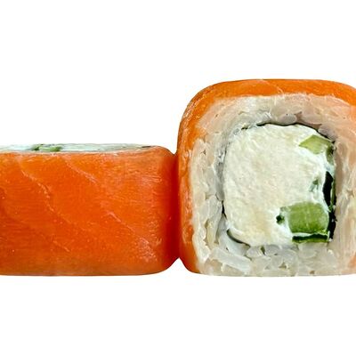 Ролл Филадельфия с зеленым луком в Суши пицца по цене 541 ₽