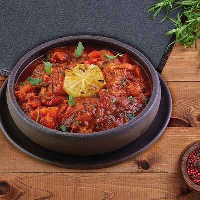 Чахохбили из курицы в Деда хинкали по цене 1020 ₽