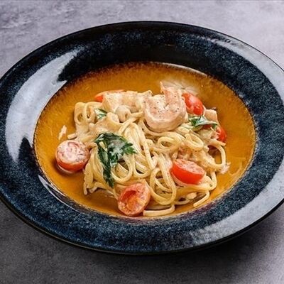 Лингвини с морепродуктами в Dolce casa по цене 1060 ₽