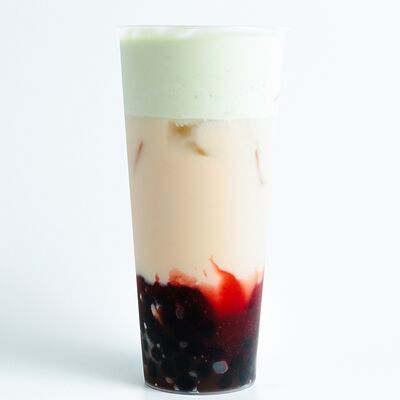 Клубничная Macha milk 650 мл в GG tea по цене 650 ₽