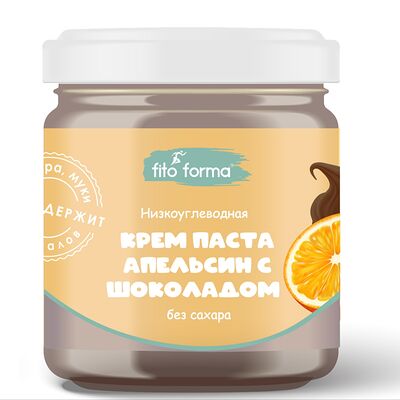 Низкоуглеводная крем-паста Апельсин с шоколадом в Ничего лишнего по цене 400 ₽
