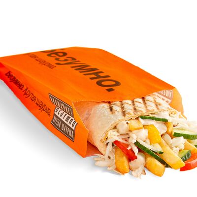 Вегетарианская L в Безумно Крутая Шаурма по цене 329 ₽