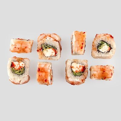 Ролл с креветкой и сладким чили в Mad по цене 580 ₽