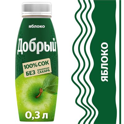 Сок Добрый 0,3 Яблоко в Сеул по цене 131 ₽