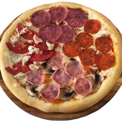 Quattro pizza M в Суши Ё Пицца по цене 740 ₽