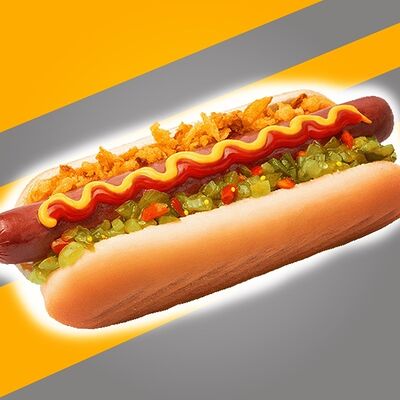 Хот-дог Датский в Ikobar по цене 220 ₽