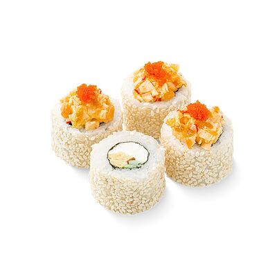 Запеченный ролл Тартар кальмар спайси в Сушивёсла по цене 289