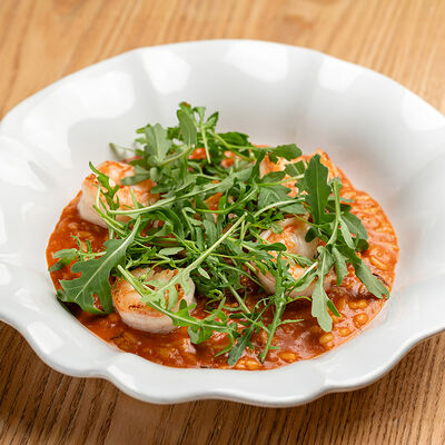 Томатное с креветками в Olio по цене 990 ₽