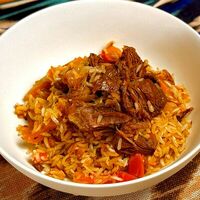 Плов в Чайхана Арафа