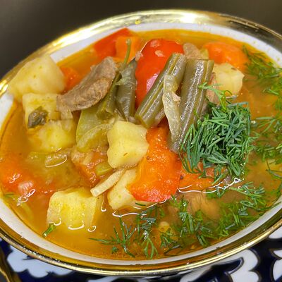 Лагман в Чайхана ферганская долина по цене 300 ₽