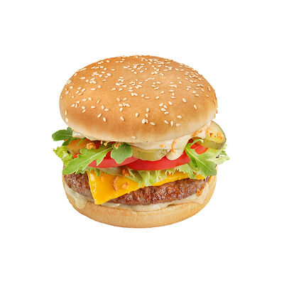 Чизбургер в Pizza HeartPizza Hut по цене 469 ₽