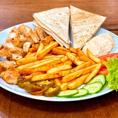 Гиро с говядиной от шефав Gilam Food по цене 690 ₽