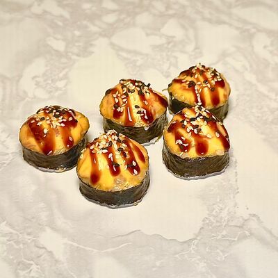 Ролл запеченный с угрем и перцем в Веранда вкуса по цене 449 ₽