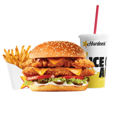 Дабл Барбекю Чикен Комбо в Hardee's Dostyk Plaza по цене 4200 ₸