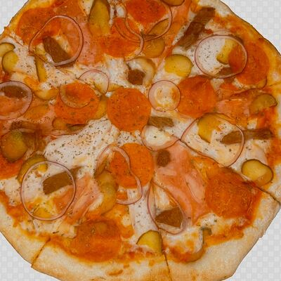 Пицца мясная лавка 33 см в Самовар по цене 1299 ₽