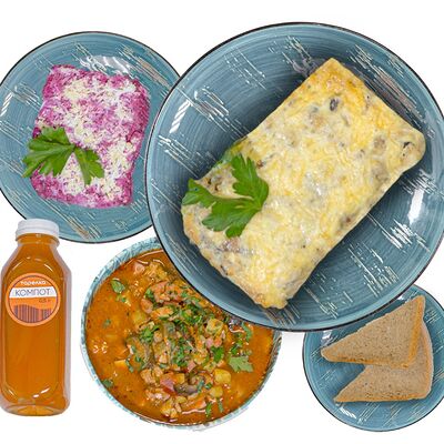 Обед Сытный в Тарелка по цене 479 ₽