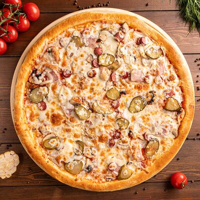 Пицца Деревенская в НОВО ПИЦЦА по цене 799 ₽