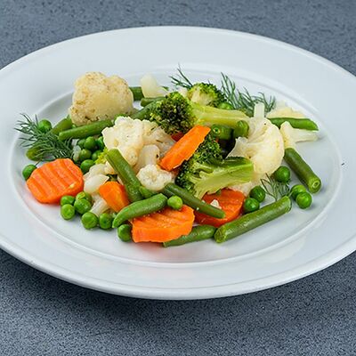 Овощи на пару в Рестомаркет Китчен по цене 90 ₽