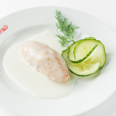 Кнели куриные в молочном соусе в Столовая №1 по цене 110 ₽