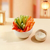 Овощная соломка с сырным соусом в Тануки