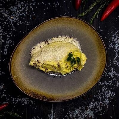 Мятый картофель с пармезаном в Малевичи по цене 250 ₽