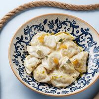 Пельмени с щукой в Альбатрос