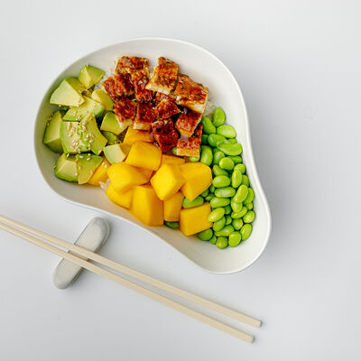 Поке Угорь в Here sushi по цене 1390 ₽