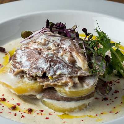 Говядина по строгановски доставка в Еда Да по цене 590 ₽