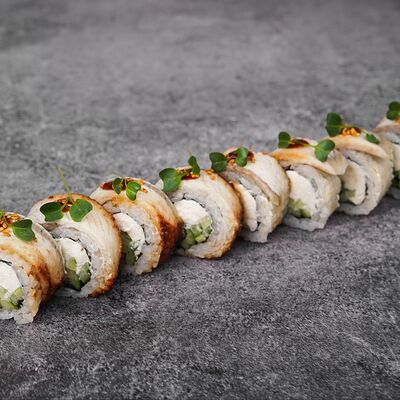 Филадельфия с угрем в No mercy food по цене 1060 ₽