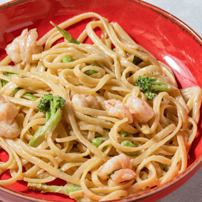 Вок с креветками в Японский домик по цене 763 ₽