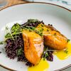 Лосось с диким рисом и апельсиновым соусом в Eva bistro по цене 1200