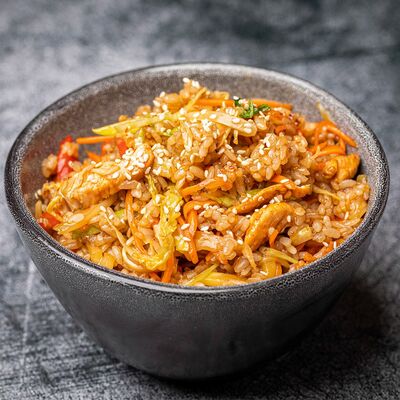 Вок с рисом и курицей Терияки в Korean Chick по цене 279