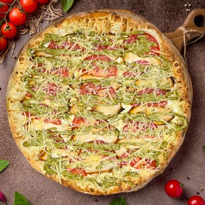 Пицца Песто в Пицца Сар & Шаурма по цене 1190 ₽