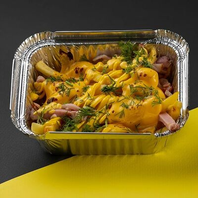 Фри Бокс с сыром чеддер и беконом в Шаурма Shop по цене 349 ₽