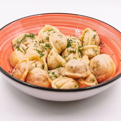 Пельмени свинина-говядина в Ваниль по цене 490 ₽