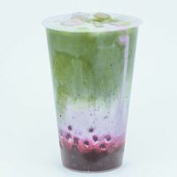 Bubble Tea Матча черника в Oda Coffee