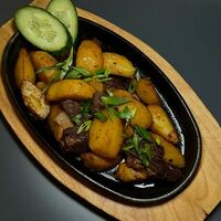 Жаркое по-калмыцки в Алтаргана