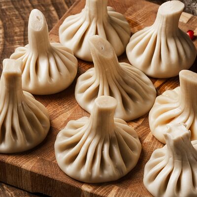 Хинкали с телятиной жареные в TATEV по цене 230 ₽