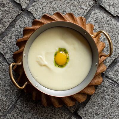 Картофельное пюре с желтком в Padron по цене 700 ₽