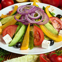 Салат Греческий в Строгинская гавань