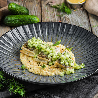 Дорадо с киноа в Пряности & Радости на Московском по цене 1300 ₽