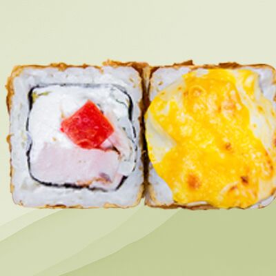 Запечённый цыплёнок в Ёлы Роллы по цене 470 ₽