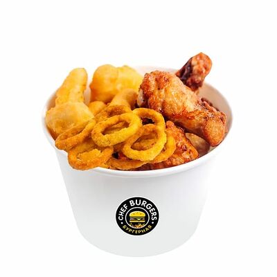 Баскет компания в Шеф бургер по цене 550 ₽