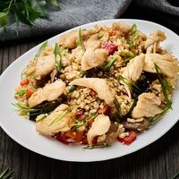 Тяхан с курицей в Кухня МОМО