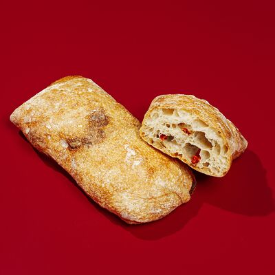 Чиабатта с вялеными томатами и прованскими травами половина в Farina Ватрушкина по цене 115 ₽