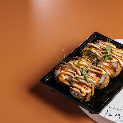 Горячий с лососем в Линия Вкуса по цене 690 ₽