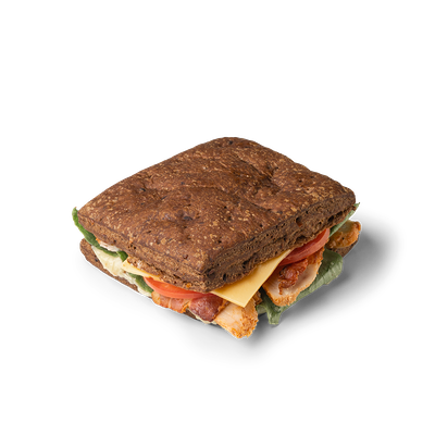 Сэндвич с куриным филе, беконом и медово-горчичным соусом в STARS COFFEE по цене 475 ₽